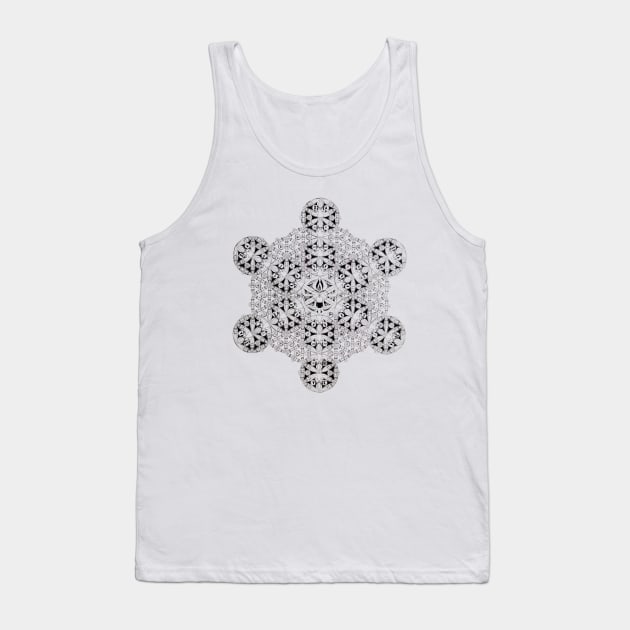 Magnetic fields 5 Tank Top by Squidology